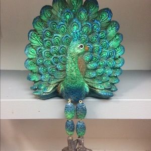 Vintage Peacock Shelf Sitter